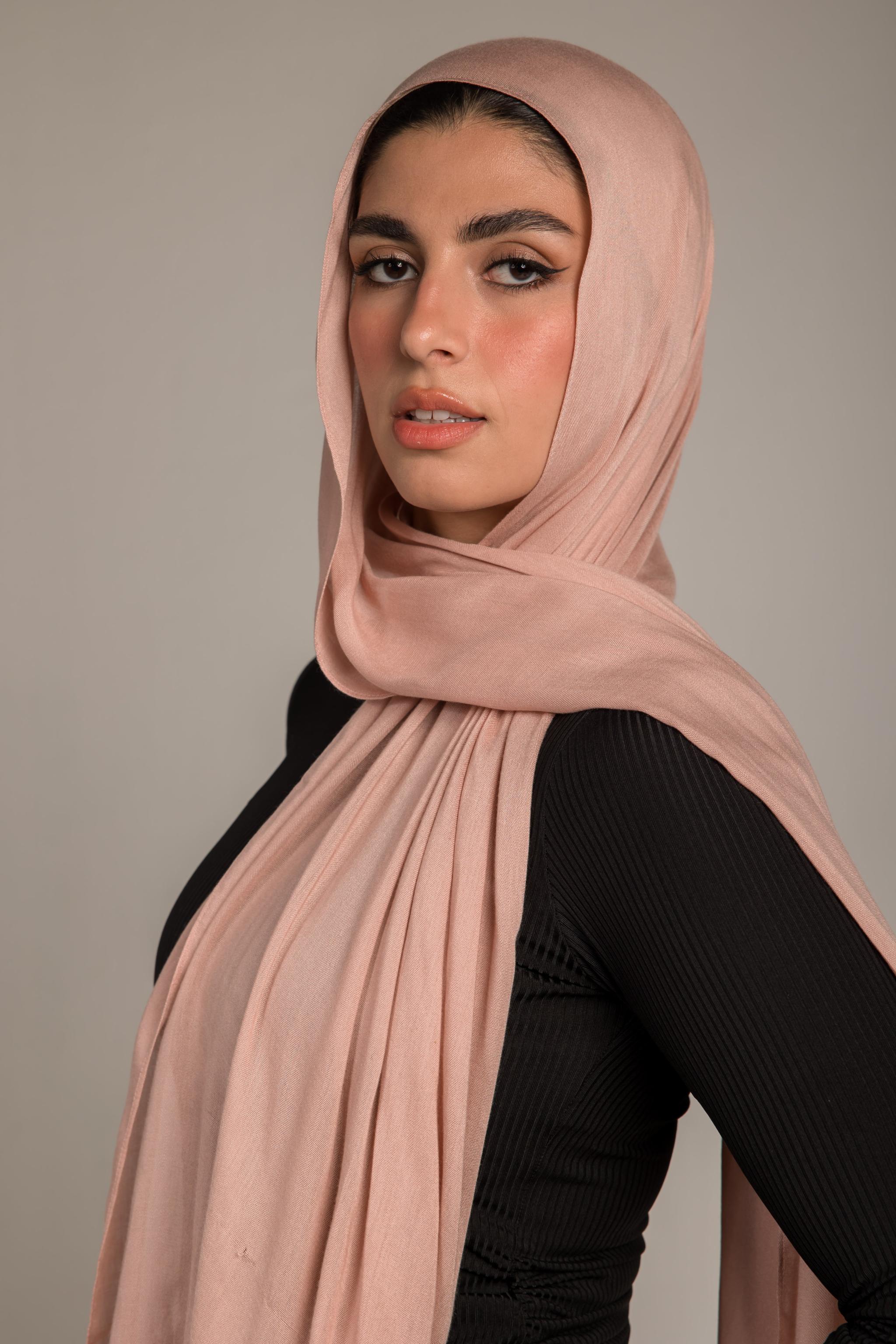 Dusty blush cotton modal