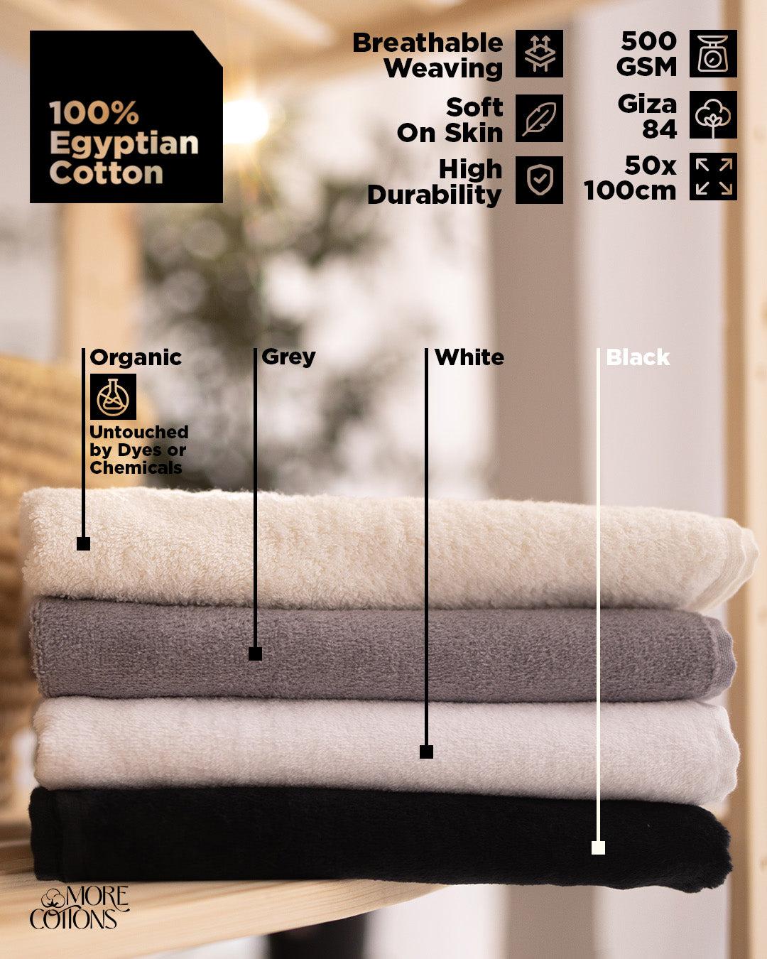 100% Egyptian Cotton Face Towel